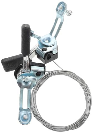 Gogogmee Leva del Cambio Design Ergonomico per Bicicletta in Alluminio e Plastica Nera e Controllo della Velocità per Bici da Strada e Mountain Bike