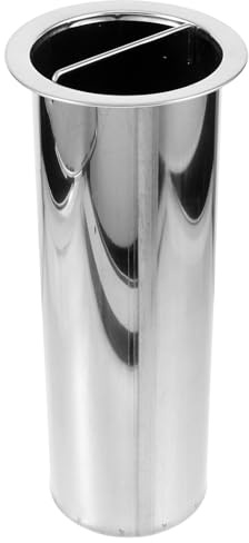 Gadpiparty Support pour Brochettes Barbecue Acier Inoxydable Seau Perforé avec Poignée Rangement Pratique pour Piques Métal Accessoires Camping et Cuisine Tube pour Brochettes