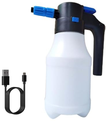 KiBcsLic Regadera de Espuma Eléctrica para Lavado de Autos, para El Detallado del Vehículo, Lavado Y Jardinería