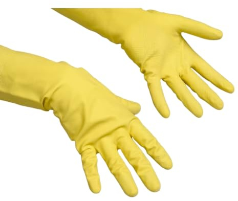 vileda Handschuhe Contact 101017 100539 gelb 8 M 8M