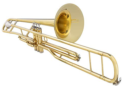Classic Cantabile VP-16 Ventilposaune (Schallbecher: 203mm Messing, inkl. Koffer, Mundstück und Reinigungstuch)