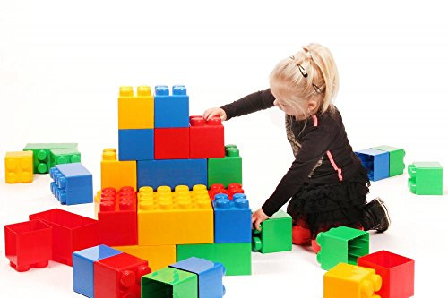 Polesie - Juego de construcción de plástico XXL, 45 piezas, Multicolor (PW37510)