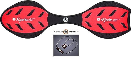 RED Razor RipSter Air Caster/Wave Board + Bonus: Active E Power Balance Necklace $49 Value