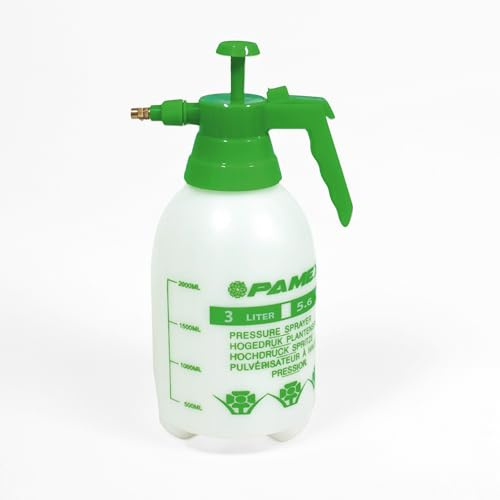 PAMEX - Botella pulverizar sulfatar Bomba de presión/vaporización pulverizador (3 litros)