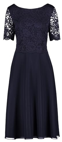 Vera Mont Damen 0113/4825 Partykleid, Blau, 42
