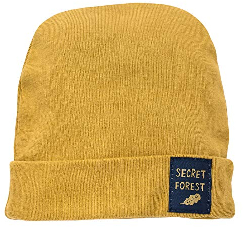Pinokio Mütze Secret Forest, 100% Baumwolle, Curry, Jungen, Gr 38-47(44)