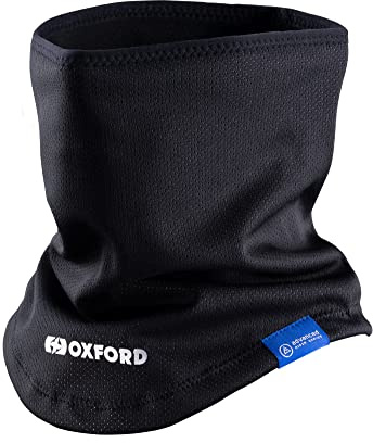 Oxford Unisex Advanced Storm Collar Sturmkragen, Wasserdicht, Winddicht, Thermo-motorrad-nackenwärmer Nackengamasche (1er Pack)