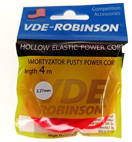 Generic 4m Van DEN EYNDE Hollow Latex Pole Elastic 800% Dehnung Ø2,27mm Dehnung Gummizug Matchgummi