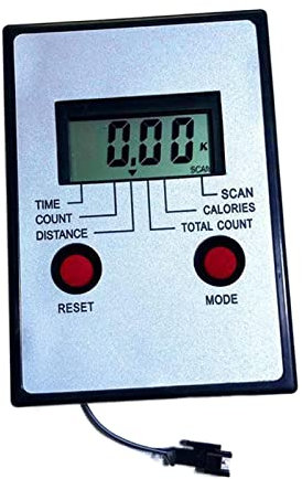 JISADER Compteur de Machine à Ramer Professionnel podomètre de Sport électronique Moniteur numérique Compteur de Vitesse pour vélo d'exercice vélos