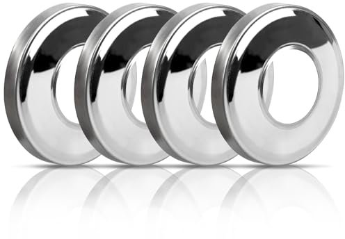 Couvercle de rosace de rechange pour échelle de piscine, pour piscine creusée et spa de 4,8 cm - Fabriqué en acier inoxydable 304 épais