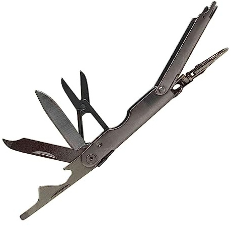 baum-m gmbh Multitool Mini Key Tool 6 in 1 fürs Schlüsselbund
