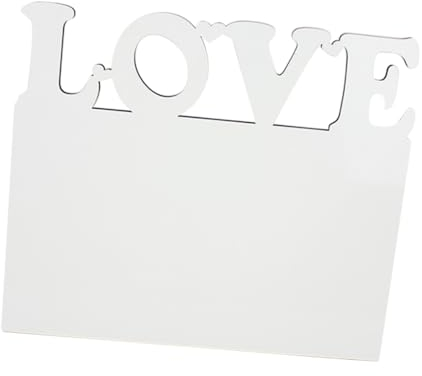 DECHOUS Einzigartiger Leerer Holz Bilderrahmen Sublimation Selbstgemacht Fotorahmen Wärmepress Holzrahmen Für Schreibtischdekoration