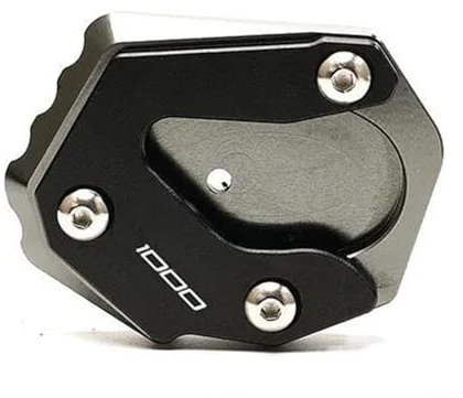 CNC-Ständerfuß-Seitenständer-Verlängerungsplatte Für Motorrad, Für Kawasaki, Für VERSYS 1000, Für VERSYS1000 2015–2023 Motorradständer Platte Verbreiterung(Titan)