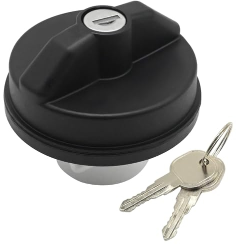 Hoypeyfiy 0527 8655AB Abschließbarer Tankdeckel, Ersatz für Dodge Dakota 2005-2009 Ersatz für Chrysler, Ersatzt für Ram 1500, Ersetzt 5278655AB