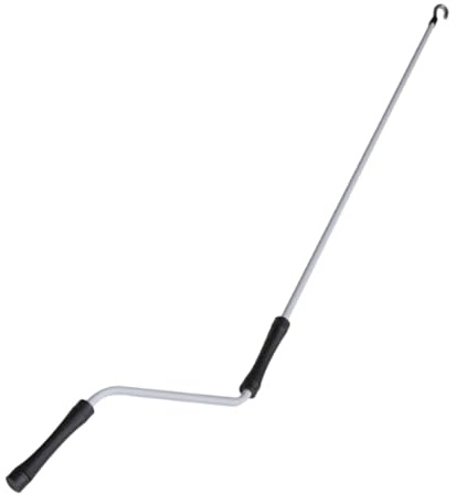 Fenteer Manovella per Tende da Sole Maniglia a Manovella Asta di Manovra Accessorio in Metallo con Impugnatura Ergonomica per Uso Semplice Adatta per Tettucc