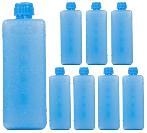 Acumuladores De Frío Reutilizables Para Neveras, Bolsas De Gel Refrigerante Cristalino, Pack De 8 Unidades Para Enfriar En Frigorífico Hogar Viajes Camping Picnic Playa