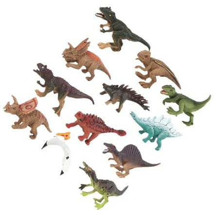 wisoolkic Die besten Lehrmittel: Dinosaurier Tierfiguren Kollektion – Inspirierendes Lernspielzeug für Kinder, das die Neugierde weckt – Tier Actionfiguren als pädagogisches Geschenkmodell