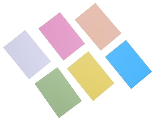 Healvian Pestañas Colgantes para Carpetas de Archivos, Etiquetas de Papel en 6 Colores, 6 Hojas Resistentes para Organización en Oficina, Categorización Rápida y Reutilizable