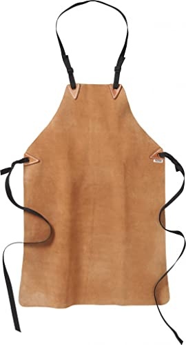 Fristads Kansas arbetskläder 100867 läderförkläde brun onesize
