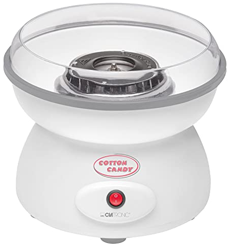 Pajoma Machine à barbe à papa grand bol Protection anti-éclaboussures ouate de sucre à barbe à papa Coque (Spar Same 500 W + Coque Protection anti-éclaboussures, Passe au Lave-Vaisselle)