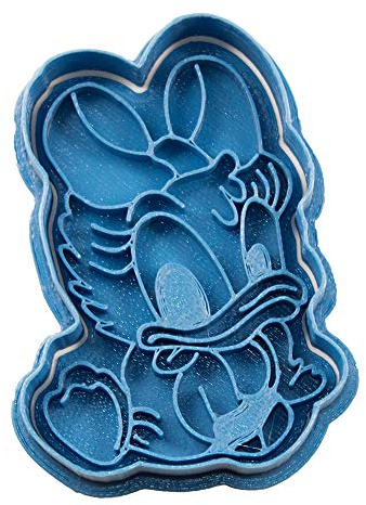 Cuticuter Daisy Baby Disney Cortador de Galletas, Plástico, Azul, 8x7x1.5 cm