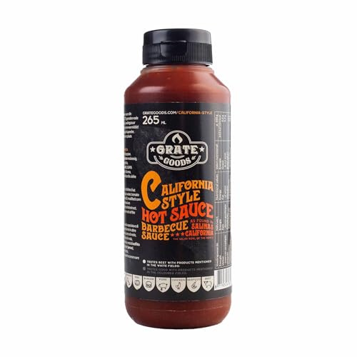 TRAEGER SALSA CALIFORNIA HOT BARBECUE SAUCE 265ML