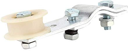 Riemenscheiben Kettenspanner, Motorrad Kettenspannerführung, Motor Riemenscheibenkettenrollen Spannerhalterung Passend für 66/ 80ccm Motorisierte Fahrräder Kettenspanner