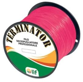 La zappa Filo decespugliatore Professionale Terminator in Nylon con Profilo Quadro (3.3 mm 150 mt)