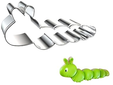 WJSYSHOP Caterpillar Cookie Cutter
