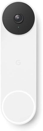 Nest Google Doorbell - Timbre de Video inalámbrico, Snow, 960p, Sólo Movimiento - Pro Edition