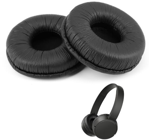 Earpads Cushions Ear Cushions 2 Pack for Sony Headphone 70MM Replacement Ear Pads Compatible with Sony MDR-ZX110 ZX110NC WH-CH500 CH510 CH520 JBL Tune 450BT 500BT 510BT 600BTNC 660NC