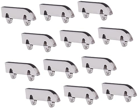 NUOBESTY Ruedas Paquete de 25 Unidades para Puertas de Ducha de Acero Laminado en Frío y Deslizamiento Silencioso Reducción de Ruido para Mamparas de Baño