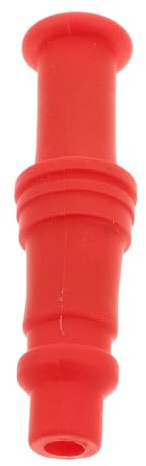 Cappuccio Candela Atv Rosso in Gomma per Veicoli Fuoristrada Sportsman 500 | Alta Compatibilità, Ricambio per 1995-2004 3085227, per Veicoli a Due Ruote e Scooter