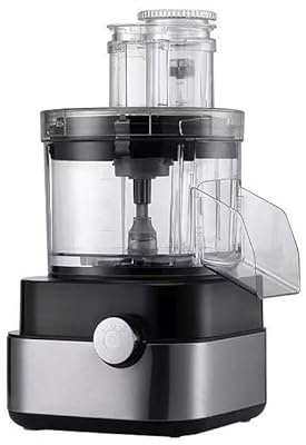 Picadora eléctrica de verduras – Cortador multifunción 5 en 1, trituradora, cortador de anillos y molinillo de carne para uso doméstico y restaurante