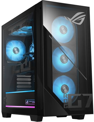 ASUS ROG G700 Gaming Desktop PC - Intel Core Ultra 9 285K, 16TB (2X 8TB) NVMe SSD, 64GB RAM, NVIDIA GeForce RTX 5060Ti 16GB, Liquid Cooling, RGB Lighting, Backlight Keyboard & Mouse, Windows 11 Pro