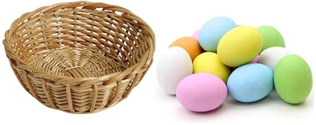 Confezione da 150 Grammi di Uova di Pasqua Confettate, Grandezza Naturale al Finissimo Cioccolato Extra Fondente -Caffarel-
