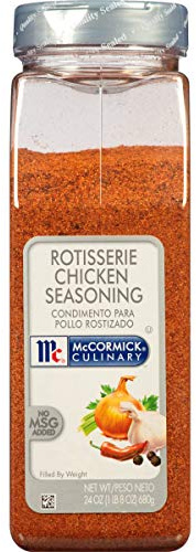 McCormick Rotisserie Chicken Seasoning - 24 oz. container, 6 per case