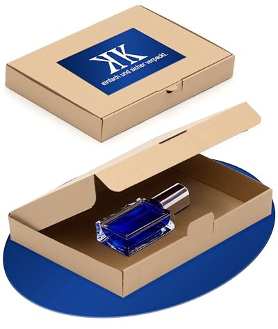 KK Verpackungen Maxibriefkartons 350 x 250 x 50 mm Braun DIN A4+ B4 (Innenmaß 350 x 250 x 50 mm) | 100 Stück, Versandkartons Faltschachteln Maxibrief Post-Kartons für Warensendungen Büchersendungen