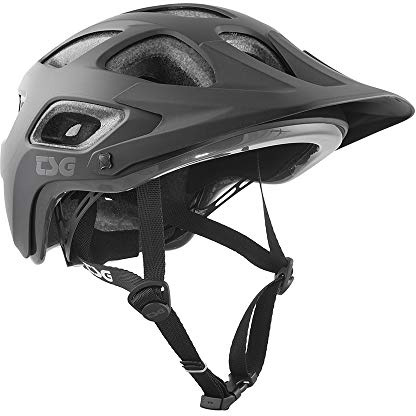 TSG Erwachsene Helm Seek Solid Color, Satin Black, L/XL, 750134
