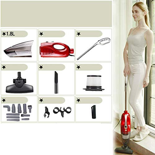 MU Aspirateur Filaire Domestique 2 en 1 - Aspirateur à Main Silencieux - avec Filtration Hepa - 21 Accessoires de Nettoyage Multifonctions,numéro 2