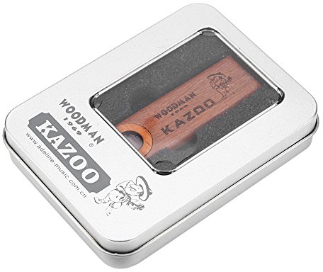 H?lzernes Kazoo, Ukulele Gitarren Partner Mundharmonika Kazoo Jahrgang Musikinstrument Holz f¨¹r Musikliebhaber Instrument