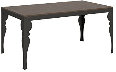 Itamoby, Tisch Paxon Evolution ausziehbar, Nussbaum, 90 x 160 cm, ausgezogen 420 cm