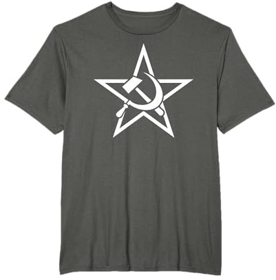 USSR UDSSR Sowjetunion Hammer Sichel Stern Symbol Russland T-Shirt