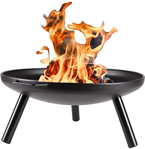 H4L Braciere Ø 60 cm, braciere in ferro laccato, ignifugo, altezza 29 cm