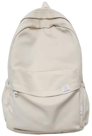 KTTGYRE Schulrucksack Wasserdichtes Nylon Frauen Rucksack Frauen Reisetasche Rucksäcke Schulbag Für Teenager Mädchen Solid Color Bookbag
