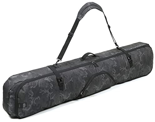 wasserdichte tragbare Multifunktions-Snowboardtasche, gepolsterte Skitasche mit großer Kapazität Einzelnes Snowboard und Snowboardstiefel für Flug- und Straßenfahrten,C