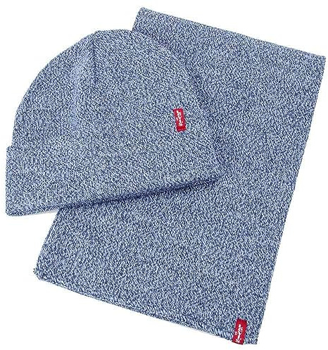 Levi's Herren & Unisex Set Set - Scarf & Beanie