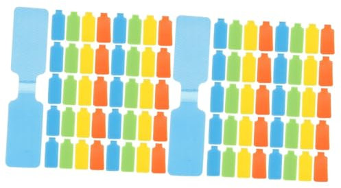 DOITOOL 100piezas Etiquetas De Cable Reutilizables De Diseño De Multi- Para Identificación y Organización De Cables Eléctricos y Cargadores