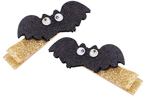 FOMIYES Lot De 4 -têtes Chauve-souris À Paillettes Non Tissés Décoration Pour Coiffure De Fête