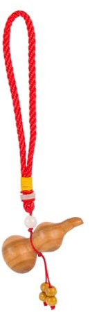 MAGICLULU Piccola Zucca Ornamentale Zucca Essiccata Ciondolo Per Interni Auto Decorazione A Forma Di Zucca Per Decorazioni A Catena